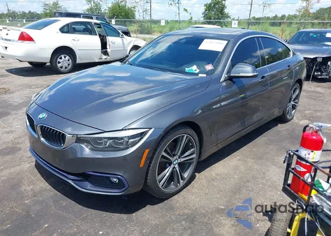 2019 BMW 430I Gran Coupe xDrive from USA, damaged, VIN WBA4J3C55KBL08020